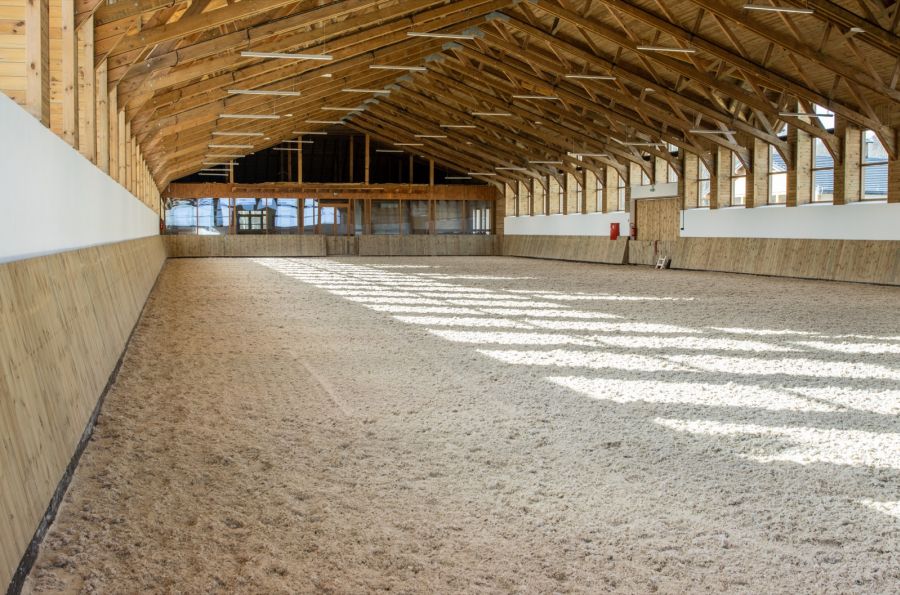 All weather arena fibre product